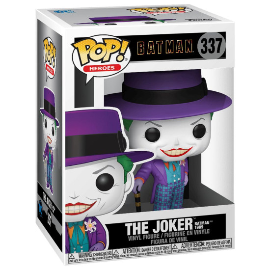 Funko Pop! Heroes Joker w/Hat (Batman 1989)